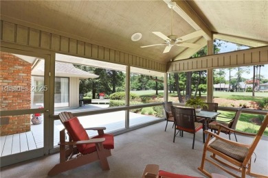 Privacy and convenience meet in this beautifully maintained on Sea Pines Country Club in South Carolina - for sale on GolfHomes.com, golf home, golf lot