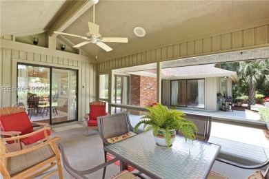 Privacy and convenience meet in this beautifully maintained on Sea Pines Country Club in South Carolina - for sale on GolfHomes.com, golf home, golf lot
