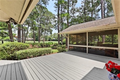 Privacy and convenience meet in this beautifully maintained on Sea Pines Country Club in South Carolina - for sale on GolfHomes.com, golf home, golf lot
