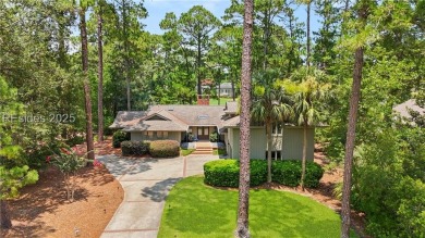 Privacy and convenience meet in this beautifully maintained on Sea Pines Country Club in South Carolina - for sale on GolfHomes.com, golf home, golf lot