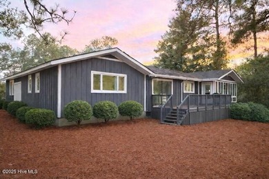 Updated home with one of the best golf front views on the market on Pinehurst Resort and Country Club in North Carolina - for sale on GolfHomes.com, golf home, golf lot