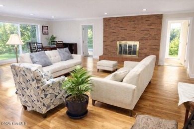 Updated home with one of the best golf front views on the market on Pinehurst Resort and Country Club in North Carolina - for sale on GolfHomes.com, golf home, golf lot