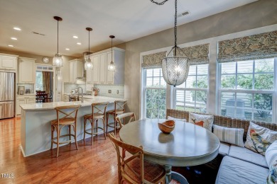 Beautiful home in Wakefield backing up to the executive golf on TPC at Wakefield Plantation in North Carolina - for sale on GolfHomes.com, golf home, golf lot