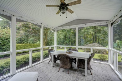 Beautiful home in Wakefield backing up to the executive golf on TPC at Wakefield Plantation in North Carolina - for sale on GolfHomes.com, golf home, golf lot