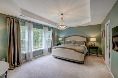 Beautiful home in Wakefield backing up to the executive golf on TPC at Wakefield Plantation in North Carolina - for sale on GolfHomes.com, golf home, golf lot