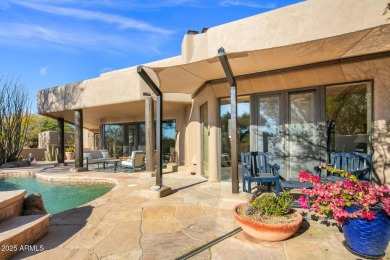 This delightful home offers breathtaking views of the golf on The Boulders Resort Golf Club in Arizona - for sale on GolfHomes.com, golf home, golf lot