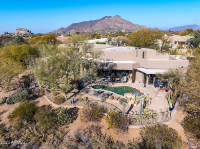 This delightful home offers breathtaking views of the golf on The Boulders Resort Golf Club in Arizona - for sale on GolfHomes.com, golf home, golf lot