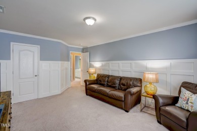 Beautiful home in Wakefield backing up to the executive golf on TPC at Wakefield Plantation in North Carolina - for sale on GolfHomes.com, golf home, golf lot