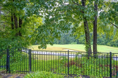 Beautiful home in Wakefield backing up to the executive golf on TPC at Wakefield Plantation in North Carolina - for sale on GolfHomes.com, golf home, golf lot