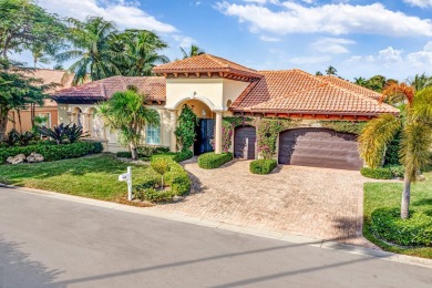 Very Desirable Courtyard Pool Home w/3 Bedrooms, 3.5 Bath on Palm Beach Polo and Country Club in Florida - for sale on GolfHomes.com, golf home, golf lot