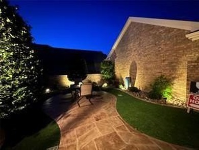 What a view you have of the beautiful golf course from inside or on Wildhorse Golf Club of Robson Ranch in Texas - for sale on GolfHomes.com, golf home, golf lot