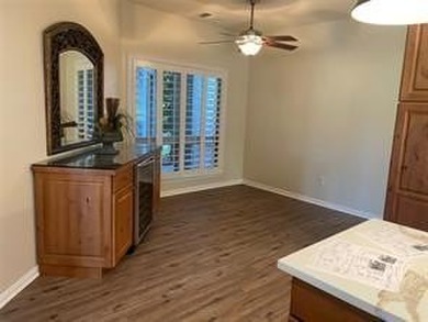 What a view you have of the beautiful golf course from inside or on Wildhorse Golf Club of Robson Ranch in Texas - for sale on GolfHomes.com, golf home, golf lot