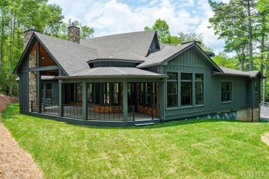 This beautifully designed contemporary home by Garrell on Highlands Falls Country Club in North Carolina - for sale on GolfHomes.com, golf home, golf lot