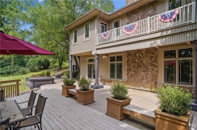 WOW!! Don't miss this Frank Lloyd Wright inspired Ranch on Roses Run Country Club in Ohio - for sale on GolfHomes.com, golf home, golf lot