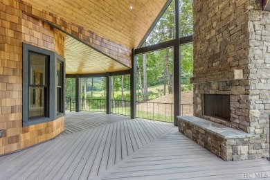 This beautifully designed contemporary home by Garrell on Highlands Falls Country Club in North Carolina - for sale on GolfHomes.com, golf home, golf lot