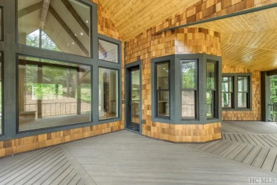 This beautifully designed contemporary home by Garrell on Highlands Falls Country Club in North Carolina - for sale on GolfHomes.com, golf home, golf lot