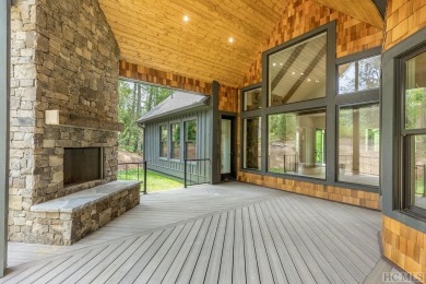 This beautifully designed contemporary home by Garrell on Highlands Falls Country Club in North Carolina - for sale on GolfHomes.com, golf home, golf lot