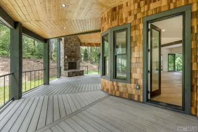 This beautifully designed contemporary home by Garrell on Highlands Falls Country Club in North Carolina - for sale on GolfHomes.com, golf home, golf lot