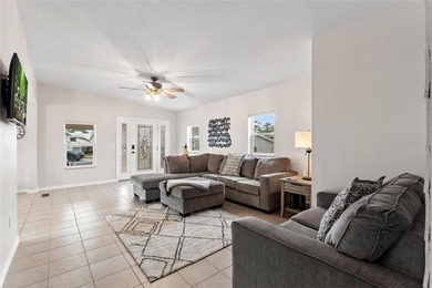 MOVE-IN Condition Furnished 2/2 Park Model on OWNED land with on Deer Creek RV Golf Resort in Florida - for sale on GolfHomes.com, golf home, golf lot