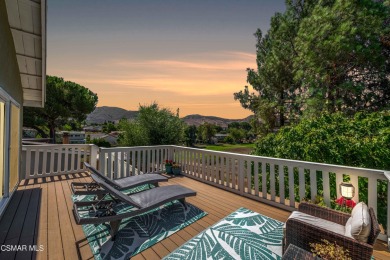 SPECTACULAR  MOUNTAIN & SUNSET VIEWS! Quite possibly the best on Lindero Country Club in California - for sale on GolfHomes.com, golf home, golf lot