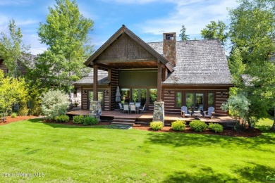 Discover the charm of this exquisite 5-bedroom, 5-bathroom lodge on The Idaho Club in Idaho - for sale on GolfHomes.com, golf home, golf lot