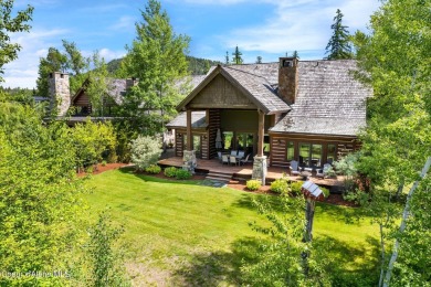 Discover the charm of this exquisite 5-bedroom, 5-bathroom lodge on The Idaho Club in Idaho - for sale on GolfHomes.com, golf home, golf lot