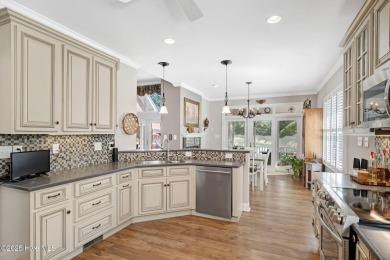 Experience luxury living at its finest in this exquisite on River Landing Golf Course in North Carolina - for sale on GolfHomes.com, golf home, golf lot
