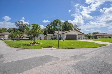 Discover this beautifully maintained 3-bedroom, 2-bathroom home on Sugarmill Woods Golf and Country Club in Florida - for sale on GolfHomes.com, golf home, golf lot