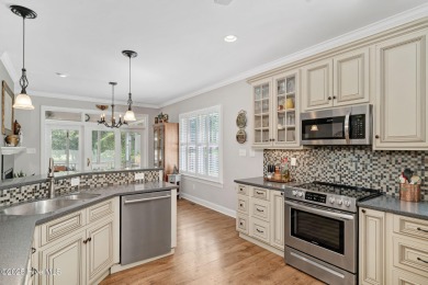 Experience luxury living at its finest in this exquisite on River Landing Golf Course in North Carolina - for sale on GolfHomes.com, golf home, golf lot