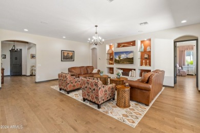 Experience elevated living in this FULLY FURNISHED extended on Copper Canyon Golf Club in Arizona - for sale on GolfHomes.com, golf home, golf lot