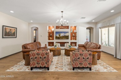 Experience elevated living in this FULLY FURNISHED extended on Copper Canyon Golf Club in Arizona - for sale on GolfHomes.com, golf home, golf lot