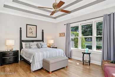 Experience luxury living at its finest in this exquisite on River Landing Golf Course in North Carolina - for sale on GolfHomes.com, golf home, golf lot