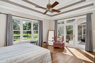 Experience luxury living at its finest in this exquisite on River Landing Golf Course in North Carolina - for sale on GolfHomes.com, golf home, golf lot