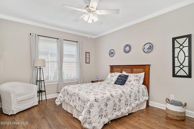 Experience luxury living at its finest in this exquisite on River Landing Golf Course in North Carolina - for sale on GolfHomes.com, golf home, golf lot