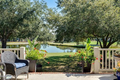 Experience luxury living at its finest in this exquisite on River Landing Golf Course in North Carolina - for sale on GolfHomes.com, golf home, golf lot