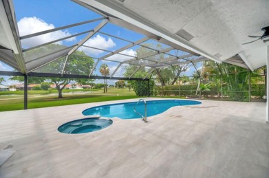 Move right into a FULLY renovated 4 bedroom 3 bath  + office on Boca Woods Country Club in Florida - for sale on GolfHomes.com, golf home, golf lot