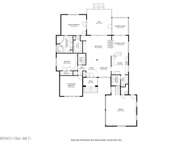 Experience luxury living at its finest in this exquisite on River Landing Golf Course in North Carolina - for sale on GolfHomes.com, golf home, golf lot