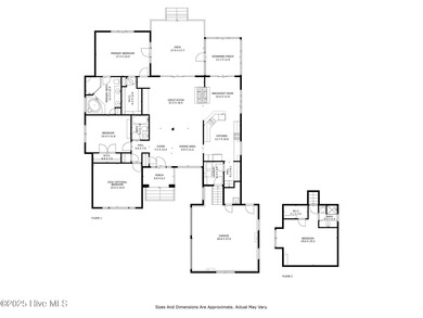 Experience luxury living at its finest in this exquisite on River Landing Golf Course in North Carolina - for sale on GolfHomes.com, golf home, golf lot