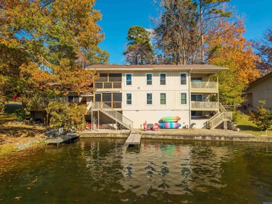Peaceful waterfront views abound from each room in this updated on DeSoto Golf Course in Arkansas - for sale on GolfHomes.com, golf home, golf lot