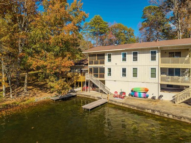 Peaceful waterfront views abound from each room in this updated on DeSoto Golf Course in Arkansas - for sale on GolfHomes.com, golf home, golf lot