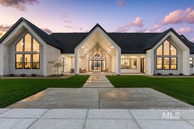 Acreage. Privacy. Views that linger. Welcome to a design-forward on Shadow Valley Golf Course in Idaho - for sale on GolfHomes.com, golf home, golf lot