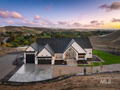 Acreage. Privacy. Views that linger. Welcome to a design-forward on Shadow Valley Golf Course in Idaho - for sale on GolfHomes.com, golf home, golf lot