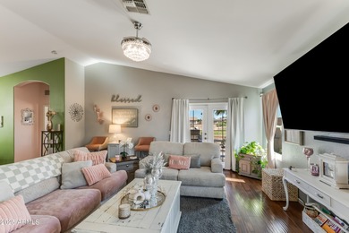 This Show Stopper one story is move-in ready & home features on Coldwater Golf Club in Arizona - for sale on GolfHomes.com, golf home, golf lot