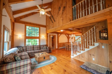 Gorgeous 2003 post and beam with mountain views and great on Hermitage Club Golf Course in Vermont - for sale on GolfHomes.com, golf home, golf lot