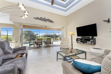 This exceptional custom-built D.M. Dean residence sits on a rare on Rotonda Golf and Country Club - Long Marsh  in Florida - for sale on GolfHomes.com, golf home, golf lot