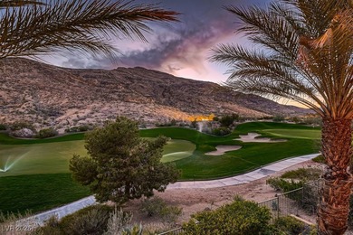 Experience the pinnacle of luxury living in this 8,447 SF on Red Rock Country Club in Nevada - for sale on GolfHomes.com, golf home, golf lot