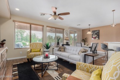 LIVE THE GOOD LIFE IN SUN CITY! This charming PROVIDENCE home is on Poston Butte Golf Club in Arizona - for sale on GolfHomes.com, golf home, golf lot