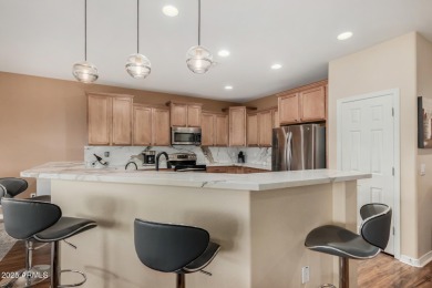 LIVE THE GOOD LIFE IN SUN CITY! This charming PROVIDENCE home is on Poston Butte Golf Club in Arizona - for sale on GolfHomes.com, golf home, golf lot