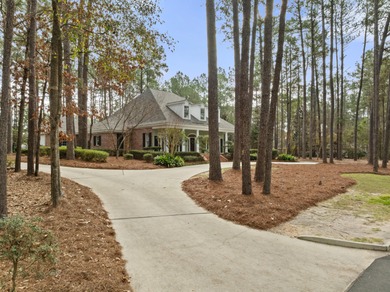 A wood-beamed pavilion, a fire pit glowing under string lights on Canebrake Country Club in Mississippi - for sale on GolfHomes.com, golf home, golf lot