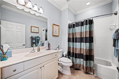 Sweeping golf course views and unforgettable sunset skies set on Pelican Preserve Golf Club in Florida - for sale on GolfHomes.com, golf home, golf lot